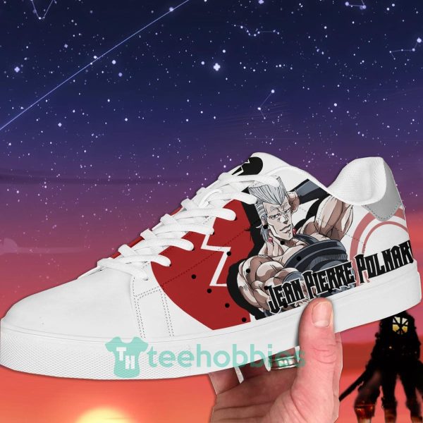 jean pierre polnareff custom anime jojos bizarre adventure skate shoes for men and women 2 WwF6o 600x600px Jean Pierre Polnareff Custom Anime Jojo's Bizarre Adventure Skate Shoes For Men And Women