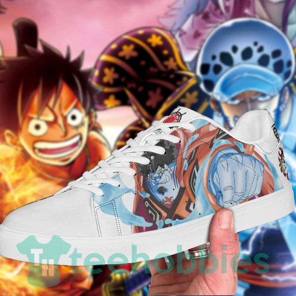 jinbei one piece fans custom anime skate shoes 2 F1Hav 600x600px Jinbei One Piece Fans Custom Anime Skate Shoes