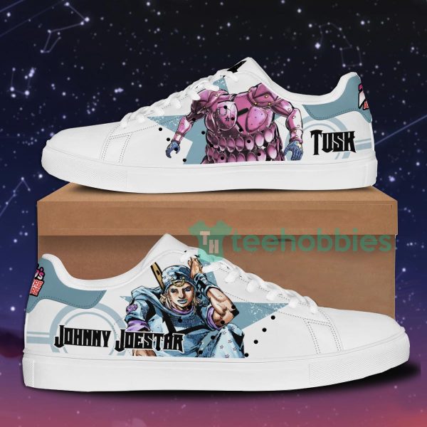 johnny joestar custom anime jojos bizarre adventure skate shoes for men and women 1 67tbZ 600x600px Johnny Joestar Custom Anime Jojo's Bizarre Adventure Skate Shoes For Men And Women