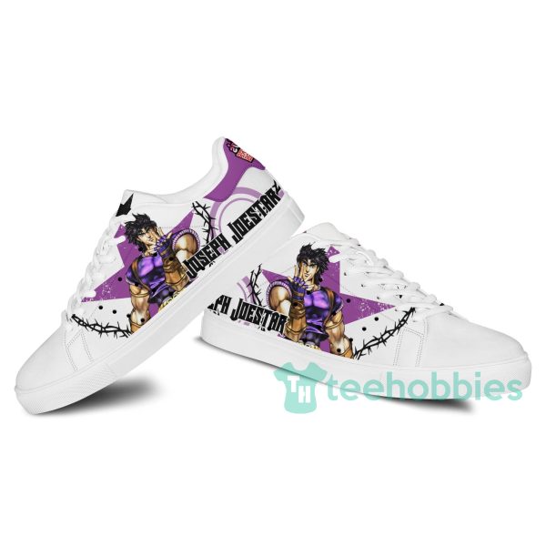 joseph joestar custom anime jojos bizarre adventure skate shoes for men and women 3 VvohP 600x600px Joseph Joestar Custom Anime Jojo's Bizarre Adventure Skate Shoes For Men And Women