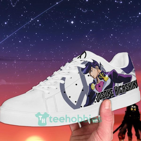 josuke higashikata custom anime jojos bizarre adventure skate shoes for men and women 2 oMrEt 600x600px Josuke Higashikata Custom Anime Jojo's Bizarre Adventure Skate Shoes For Men And Women