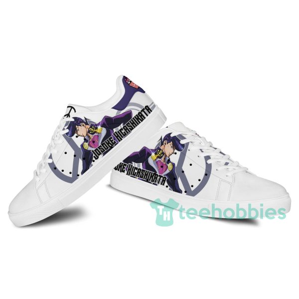 josuke higashikata custom anime jojos bizarre adventure skate shoes for men and women 3 v5VwU 600x600px Josuke Higashikata Custom Anime Jojo's Bizarre Adventure Skate Shoes For Men And Women