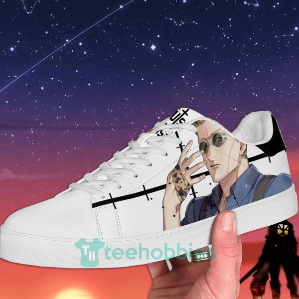 jujutsu kaisen nanami kento custom anime skate shoes for men and women 2 cNETj 600x600px Jujutsu Kaisen Nanami Kento Custom Anime Skate Shoes For Men And Women