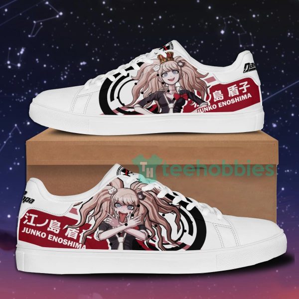 junko enoshima custom anime danganronpa skate shoes for men and women 1 IsuIi 600x600px Junko Enoshima Custom Anime Danganronpa Skate Shoes For Men And Women