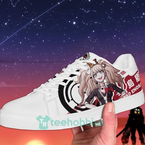 junko enoshima custom anime danganronpa skate shoes for men and women 2 h87F7 600x600px Junko Enoshima Custom Anime Danganronpa Skate Shoes For Men And Women