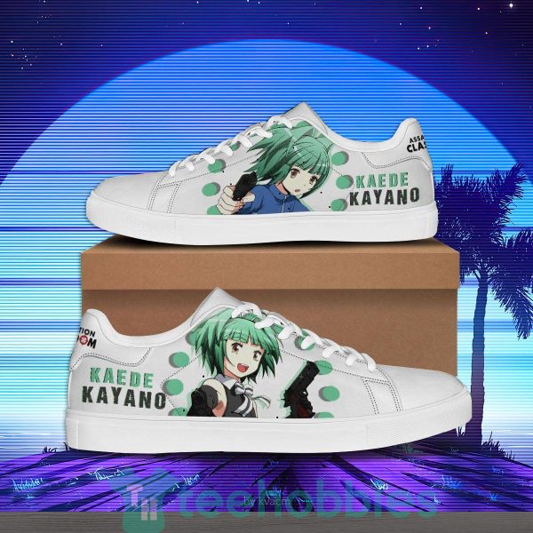 kaede kayano assassination classroom custom anime skate shoes for anime fans 1 gQxUR 600x600px Kaede Kayano Assassination Classroom Custom Anime Skate Shoes For Anime Fans