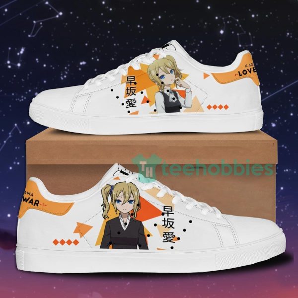 kaguya sama love is war ai hayasaka custom anime skate shoes for men and women 1 FIV5n 600x600px Kaguya Sama Love Is War Ai Hayasaka Custom Anime Skate Shoes For Men And Women