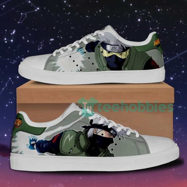 kakashi custom anime lover skate shoes for men and women 1 QADGl 600x600px Kakashi Custom Anime Lover Skate Shoes For Men And Women