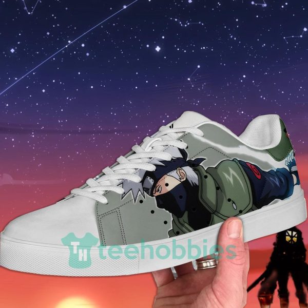 kakashi custom anime lover skate shoes for men and women 2 YyQrd 600x600px Kakashi Custom Anime Lover Skate Shoes For Men And Women