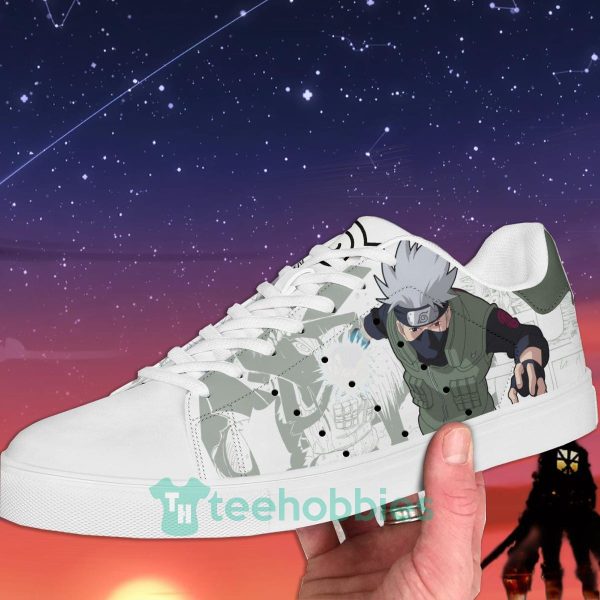 kakashi hatake custom naruto anime skate shoes for men and women 2 dBbbf 600x600px Kakashi Hatake Custom Naruto Anime Skate Shoes For Men And Women