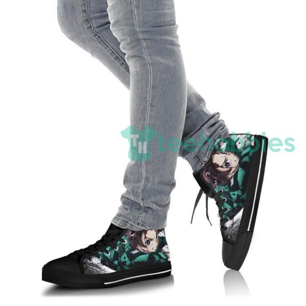kamado high top shoes custom demon slayer anime fighting 5 JnDB9 600x600px Kamado High Top Shoes Custom Demon Slayer Anime Fighting