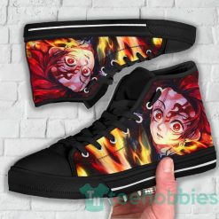 kamado high top shoes custom demon slayer anime with fire 6 oRnD5 247x247px Kamado High Top Shoes Custom Demon Slayer Anime With Fire