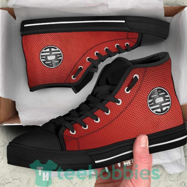 kanji son goku dragon ball high top shoes for anime fans gift 7 0jLt7 600x600px Kanji Son Goku Dragon Ball High Top Shoes For Anime Fans Gift