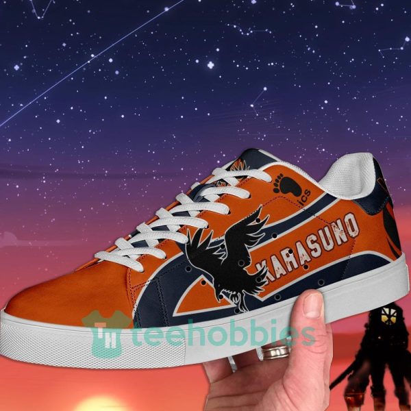 karasuno high haikyuu anime custom skate shoes for men and women 2 kX8Vh 600x600px Karasuno High Haikyuu Anime Custom Skate Shoes For Men And Women