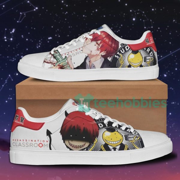 karma akabane devil assassination classroom anime skate shoes for men and women 1 oYMWV 600x600px Karma Akabane Devil Assassination Classroom Anime Skate Shoes For Men And Women