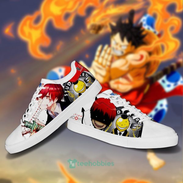 karma akabane devil assassination classroom anime skate shoes for men and women 2 u2DUc 600x600px Karma Akabane Devil Assassination Classroom Anime Skate Shoes For Men And Women