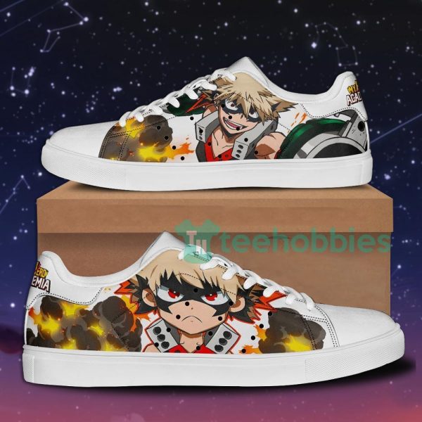 katsuki bakugo custom anime my hero academia skate shoes for men and women 1 HY6FJ 600x600px Katsuki Bakugo Custom Anime My Hero Academia Skate Shoes For Men And Women