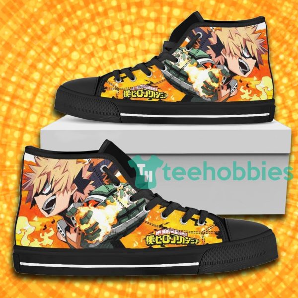 katsuki bakugo my hero academia 3d high top canvas shoes 1 wdOpv 600x600px Katsuki Bakugo My Hero Academia 3D High Top Canvas Shoes