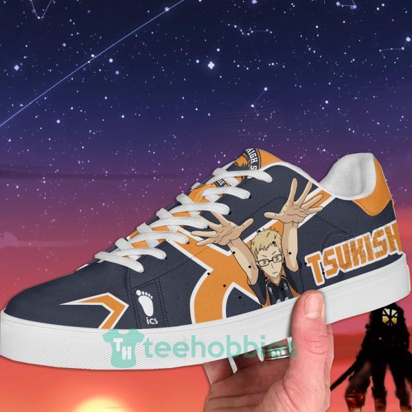 kei tsukishima custom haikyuu anime skate shoes for men and women 2 pUCs5 600x600px Kei Tsukishima Custom Haikyuu Anime Skate Shoes For Men And Women