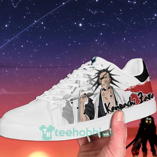 kenpachi zaraki custom anime bleach skate shoes for men and women 2 3iP1A 600x600px Kenpachi Zaraki Custom Anime Bleach Skate Shoes For Men And Women