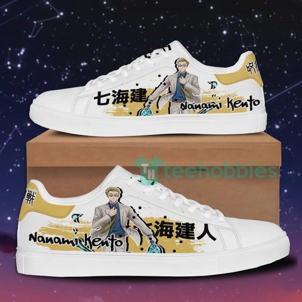 kento nanami custom anime jujutsu kaisen skate shoes for men and women 1 cdDHJ 600x600px Kento Nanami Custom Anime Jujutsu Kaisen Skate Shoes For Men And Women