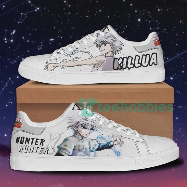 killua hunter 26 hunter anime skate shoes for men and women 1 YUOPl 600x600px Killua Hunter & Hunter Anime Skate Shoes For Men And Women
