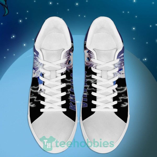killua zoldyck hunter x hunter custom anime skate shoes for anime fans 3 yizMp 600x600px Killua Zoldyck Hunter x Hunter Custom Anime Skate Shoes For Anime Fans