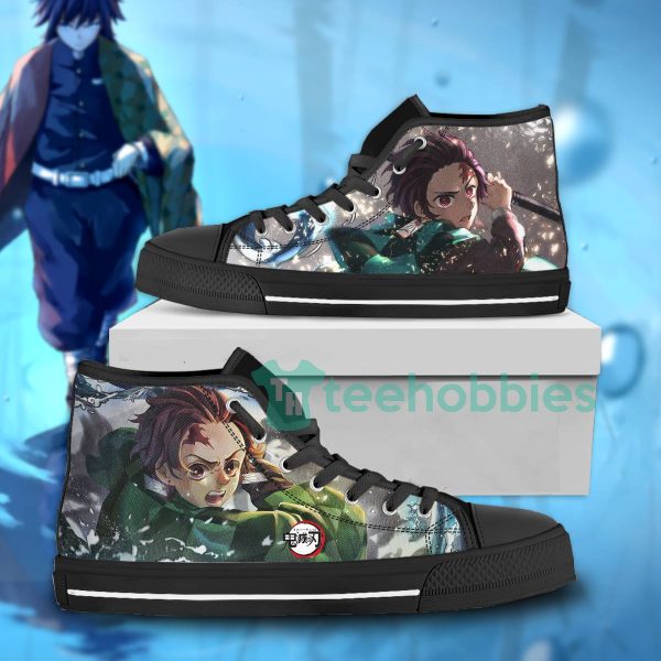 kimetsu no yaiba kamado high top shoes custom demon slayer anime 1 zGlIM 600x600px Kimetsu no Yaiba Kamado High Top Shoes Custom Demon Slayer Anime