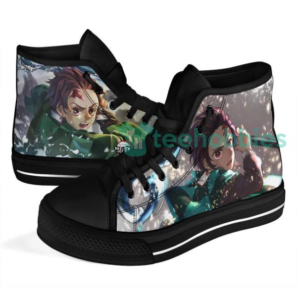 kimetsu no yaiba kamado high top shoes custom demon slayer anime 4 aSaBw 600x600px Kimetsu no Yaiba Kamado High Top Shoes Custom Demon Slayer Anime
