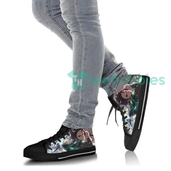 kimetsu no yaiba kamado high top shoes custom demon slayer anime 5 3kfi6 600x600px Kimetsu no Yaiba Kamado High Top Shoes Custom Demon Slayer Anime