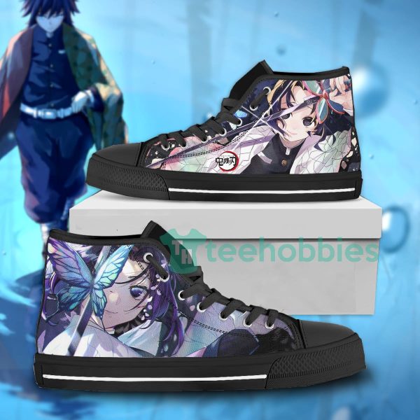 kimetsu no yaiba kochou high top shoes custom demon slayer anime anime for fans 1 zvk7L 600x600px Kimetsu no Yaiba Kochou High Top Shoes Custom Demon Slayer Anime Anime For Fans