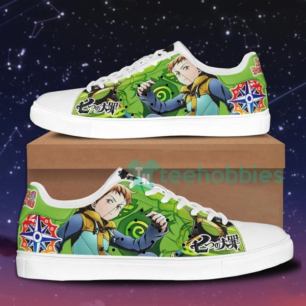 king the seven deadly sins anime custom skate shoes for men and women 1 LVwXq 600x600px King The Seven Deadly Sins Anime Custom Skate Shoes For Men And Women