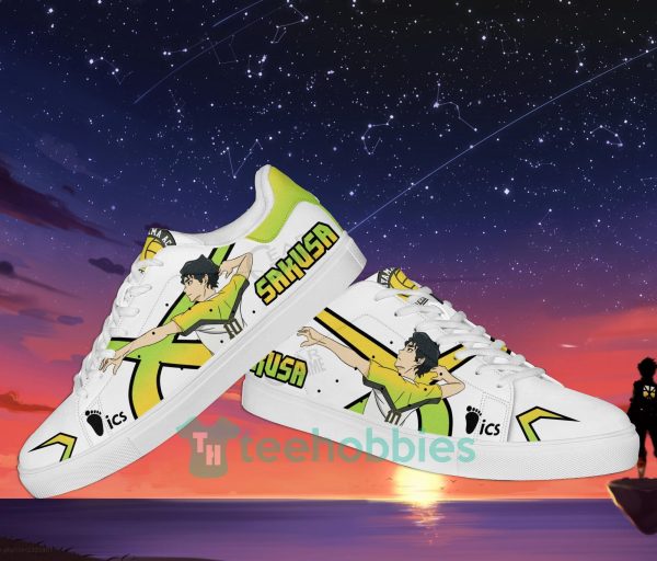 kiyoomi sakusa custom haikyuu anime skate shoes for men and women 3 AzCsB 600x512px Kiyoomi Sakusa Custom Haikyuu Anime Skate Shoes For Men And Women