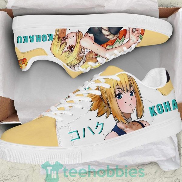 kohaku custom dr. stone anime skate shoes for anime fans 2 h0d2S 600x600px Kohaku Custom Dr. Stone Anime Skate Shoes For Anime Fans