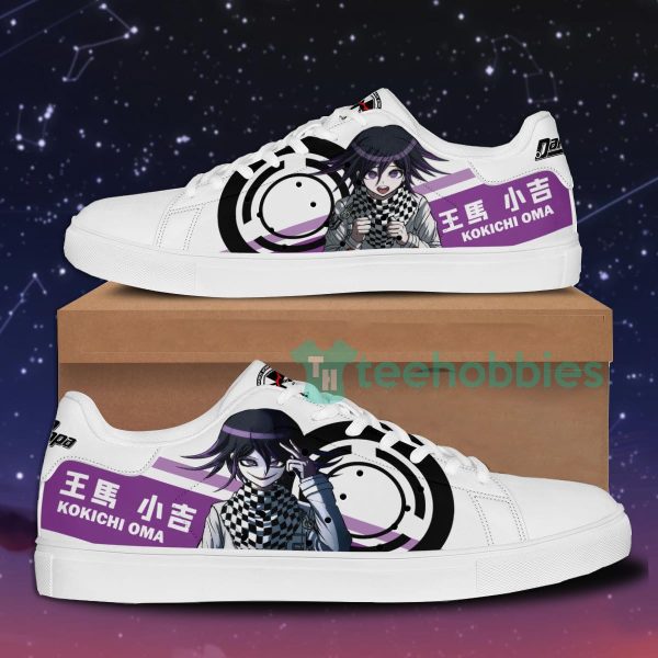 kokichi oma custom anime danganronpa skate shoes for men and women 1 Zqc64 600x600px Kokichi Oma Custom Anime Danganronpa Skate Shoes For Men And Women