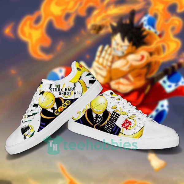 koro sensei assassination classroom anime skate shoes for men and women 2 efgJO 600x600px Koro Sensei Assassination Classroom Anime Skate Shoes For Men And Women