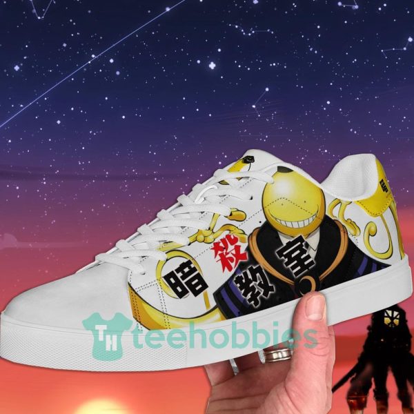 koro sensei assassination classroom anime skate shoes for men and women 3 UsrMP 600x600px Koro Sensei Assassination Classroom Anime Skate Shoes For Men And Women