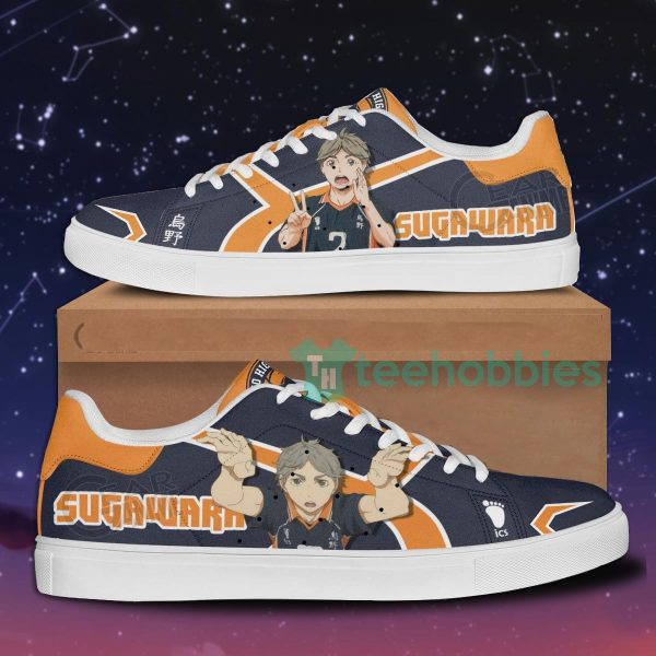 koshi sugawara custom haikyuu anime skate shoes for men and women 1 Uw07C 600x600px Koshi Sugawara Custom Haikyuu Anime Skate Shoes For Men And Women