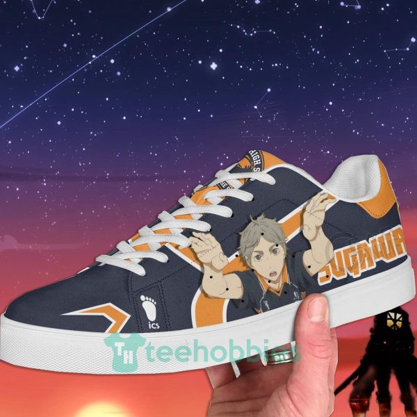 koshi sugawara custom haikyuu anime skate shoes for men and women 3 xMOFN 600x600px Koshi Sugawara Custom Haikyuu Anime Skate Shoes For Men And Women