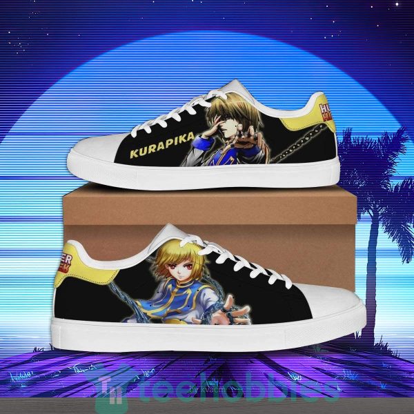 kurapika hunter custom anime skate shoes for anime fans 1 e7pMF 600x600px Kurapika Hunter Custom Anime Skate Shoes For Anime Fans