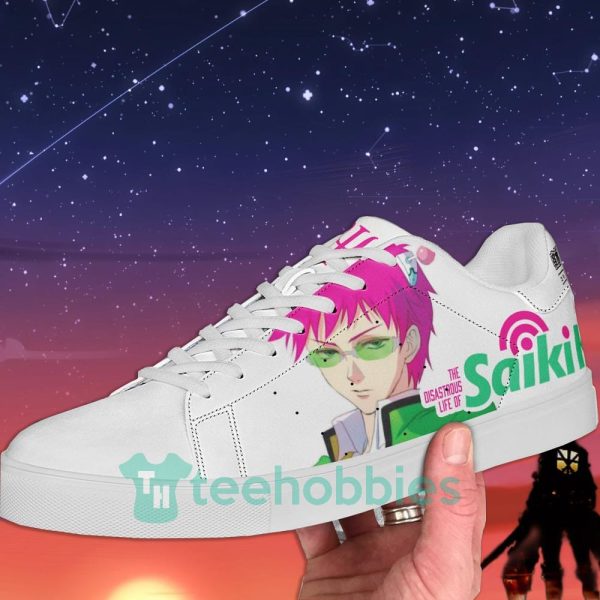 kusuo saiki the disastrous life of saiki k anime skate shoes for men and women 2 j8rAn 600x600px Kusuo Saiki The Disastrous Life of Saiki K Anime Skate Shoes For Men And Women