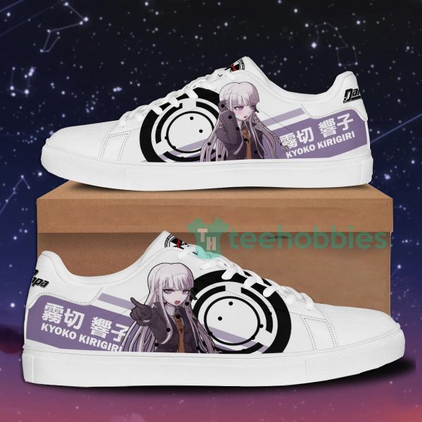 kyoko kirigiri custom anime danganronpa skate shoes for men and women 1 Z3PmD 600x600px Kyoko Kirigiri Custom Anime Danganronpa Skate Shoes For Men And Women
