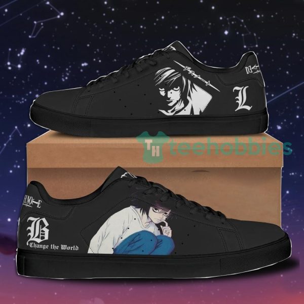 l lawliet death note custom anime skate shoes for men and women 5 QJUQK 600x600px L Lawliet Death Note Custom Anime Skate Shoes For Men And Women