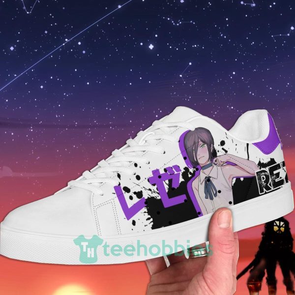 lady reze custom chainsaw man anime skate shoes for men and women 2 oWuP7 600x600px Lady Reze Custom Chainsaw Man Anime Skate Shoes For Men And Women