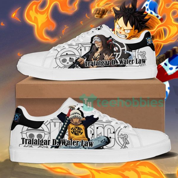 law custom anime one piece fans skate shoes 1 awRIN 600x600px Law Custom Anime One Piece Fans Skate Shoes