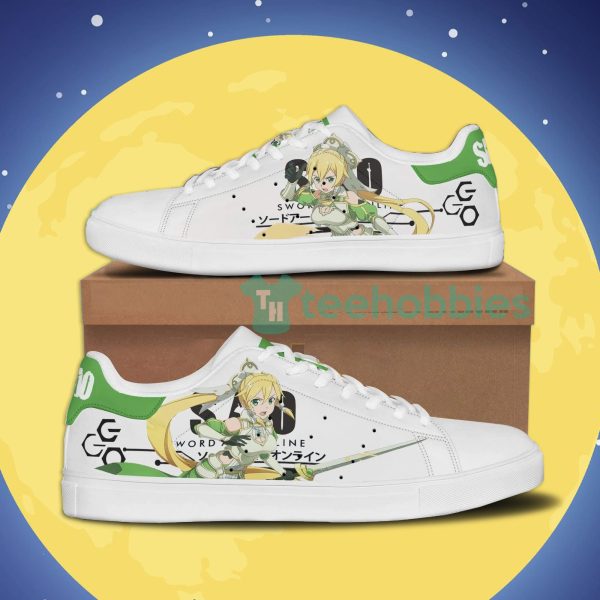 leafa custom sword art online anime skate shoes for anime fans 1 piPff 600x600px Leafa Custom Sword Art Online Anime Skate Shoes For Anime Fans