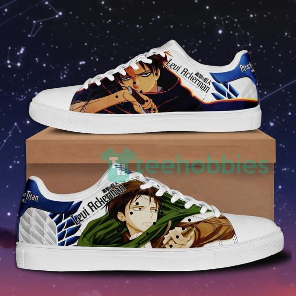 levi ackerman skate sneakers attack on titan anime lover skate shoes 1 cRY0g 600x600px Levi Ackerman Skate Sneakers Attack On Titan Anime Lover Skate Shoes