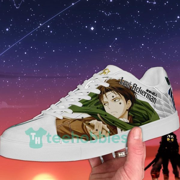 levi ackerman skate sneakers attack on titan anime lover skate shoes 2 OH0eG 600x600px Levi Ackerman Skate Sneakers Attack On Titan Anime Lover Skate Shoes
