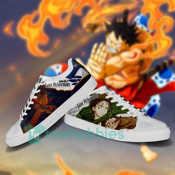 levi ackerman skate sneakers attack on titan anime lover skate shoes 3 OYfyX 600x600px Levi Ackerman Skate Sneakers Attack On Titan Anime Lover Skate Shoes