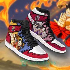luffy and boa hancock custom one piece air jordan hoghtop shoes 2 LRSHx 247x247px Luffy And Boa Hancock Custom One Piece Air Jordan Hoghtop Shoes